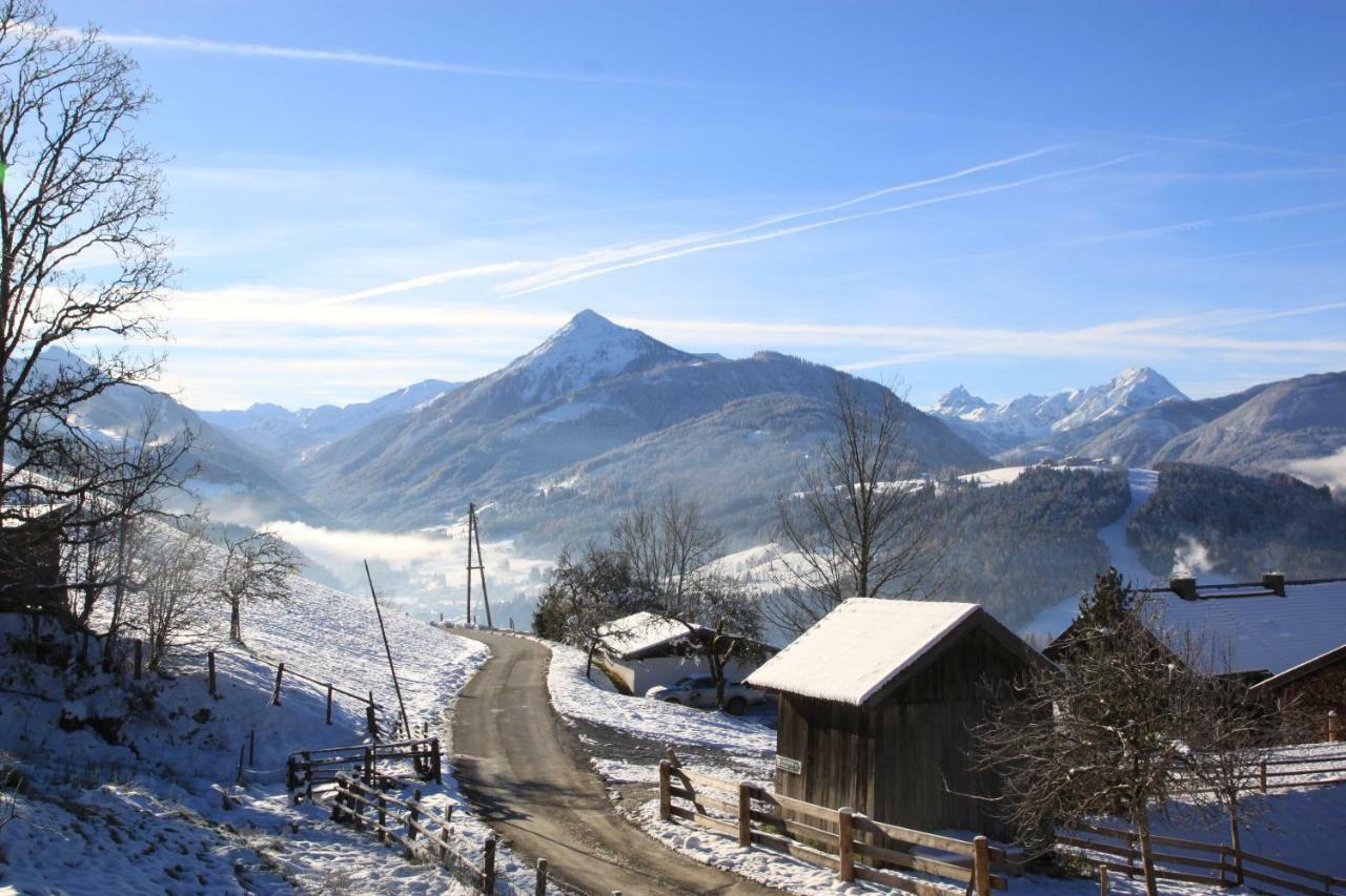 Apartment Poetzelberghof Altenmarkt im Pongau Kültér fotó